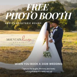 Mountain House Estate Wedding Venue | Free Amenities