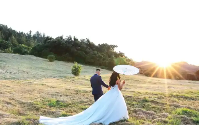 Sunset at Mountain House Estate in California Wedding Venue | 2026 Weddings