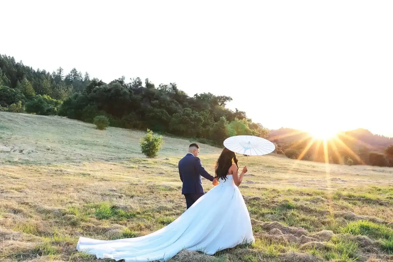 Sunset at Mountain House Estate in California Wedding Venue | 2026 Weddings